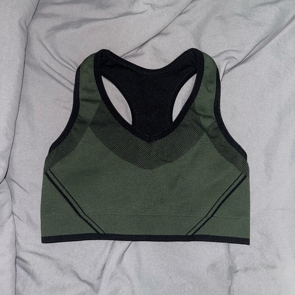 2 for $22 Sports Bras - Blue - Green - Black - US Small - Picture 6 of 9